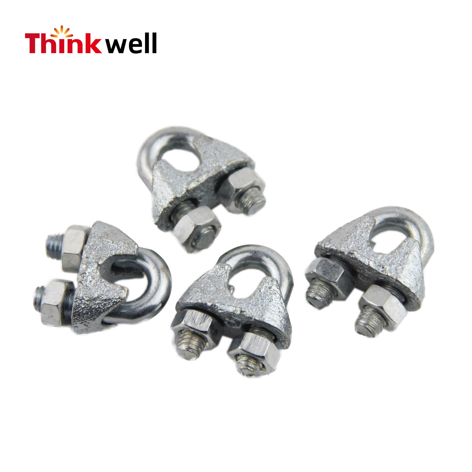 DIN741 Galv Malleable Wire Rope Clips