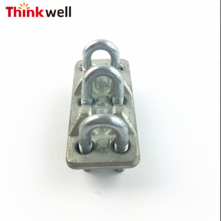 Hot Dip Galvanized Special Type Triple Wire Rope Clip 