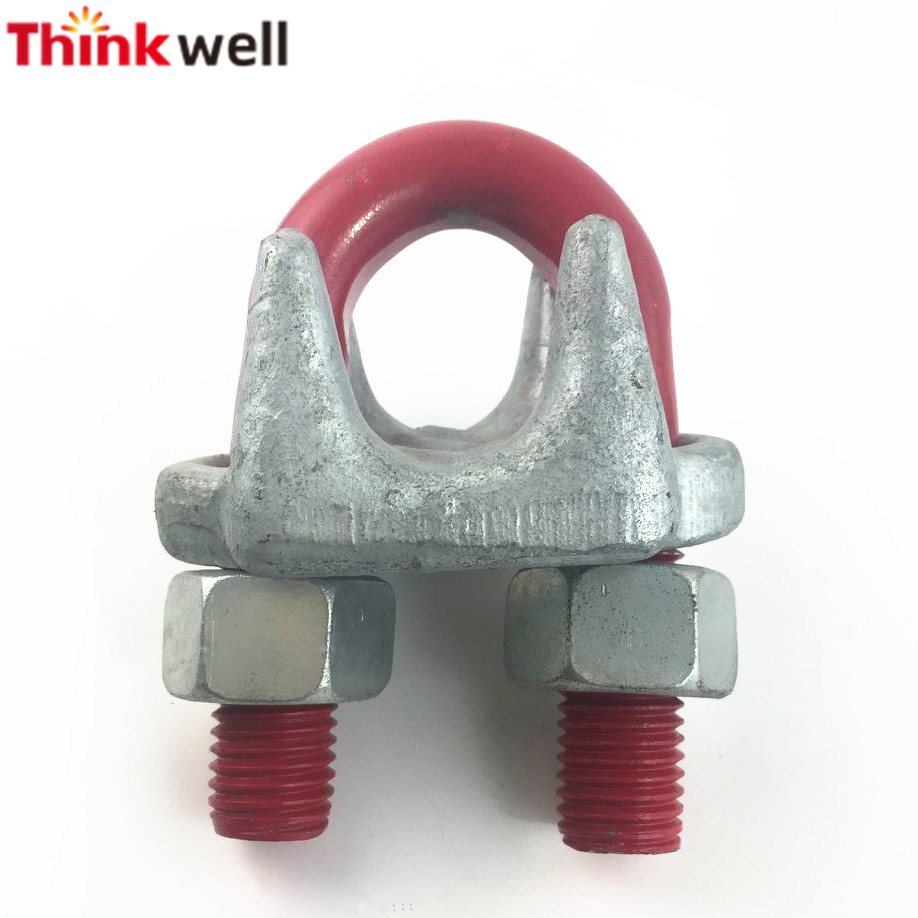 Galvanized Drop Forged US Type Malleable G450 Wire Rope Clip