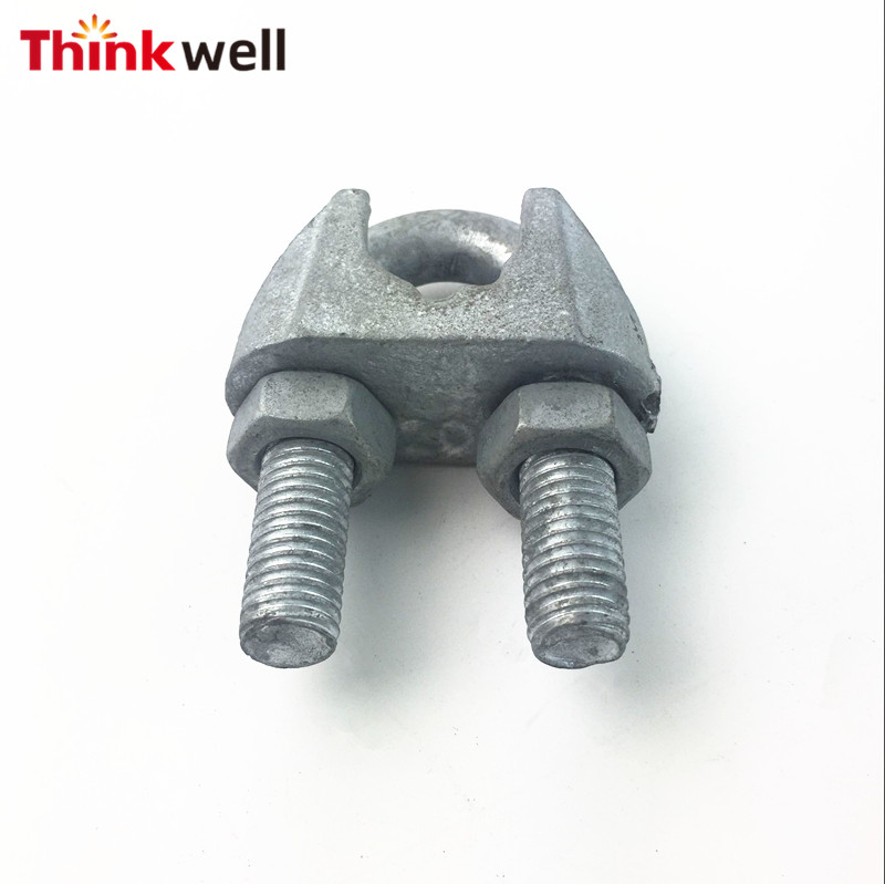 Customized U-bolt Type B Malleable Wire Rope Clip