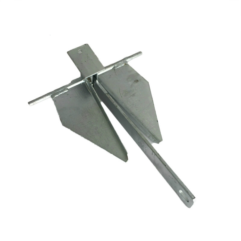 Portable Galvanized Carbon Steel Danforth Anchor for Boat