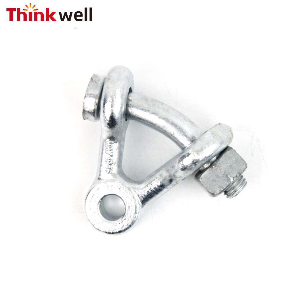 Carbon Steel Galvanized Electric Power Y Type Ball Clevis