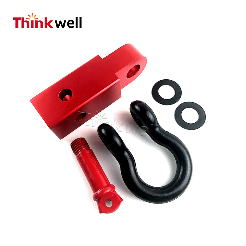Aluminum Alloy D Ring Shackle Hitch Receiver 