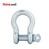 Thinkwell Forged US Type G209A Alloy Steel Screw Pin Anchor Shackle 